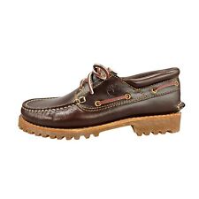Timberland Authentics 3 Eye Classic Lug W/L scarpe da barca marrone - senza scatola!