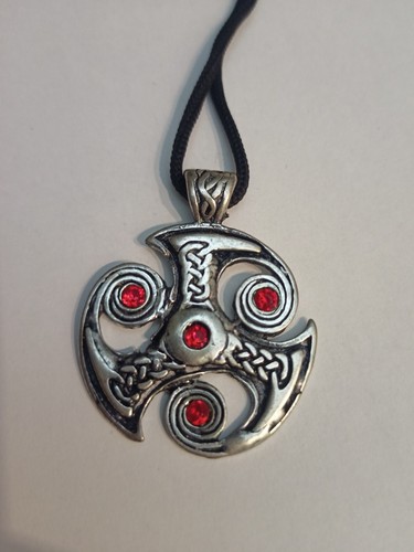Collana ciondolo metallo - collana,