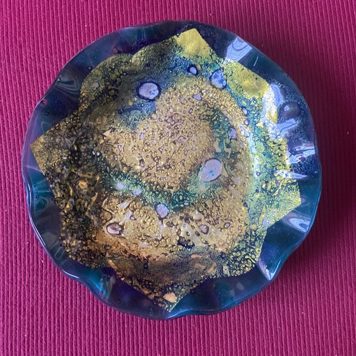 Piattino vetro murano - di,