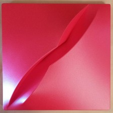 GIUSEPPE AMADIO, Gaoti Rosso, Tela Estroflessa 50x50