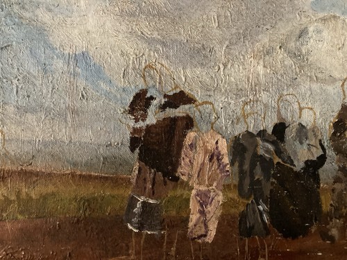 Dipinto ritratto olio - ritratto, tela