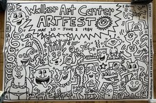Poster mostra Keith Haring Art