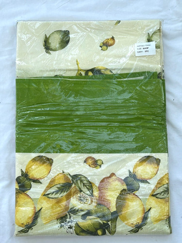 Tovaglia nuova fiori limoni - nuova, di