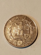 Regno d'Italia Vittorio Emanuele III 2 Lire Impero XVIII Antimagnetica 1940