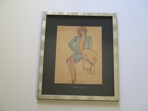 Antico disegno art deco - art,
