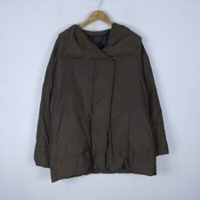 Giubbino Moncler Donna Taglia 2 Marrone Poliestere Comodo Caldo Casual Parka