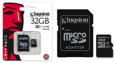 Kingston Micro SD 32GB Class 10 UHSULTIMO MODELLO  Memoria