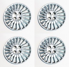 SET 4 COPRICERCHI COPPA RUOTA COPRIRUOTA BORCHIE CERCHIO "15" per GRANDE PUNTO