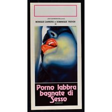 locandina PORNO LABBRA BAGNATE DI SESSO erotico sexy carrera troyer B209