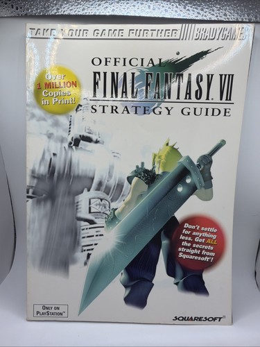 Brady games final fantasy vii - brady,