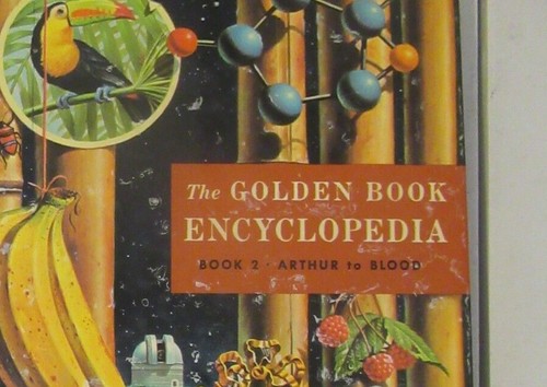 Golden book encyclopedia - book, of