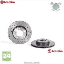 Kit Coppia Dischi Freno Forati Brembo Ant Per Bmw 3 E36 318 320 323 325 328