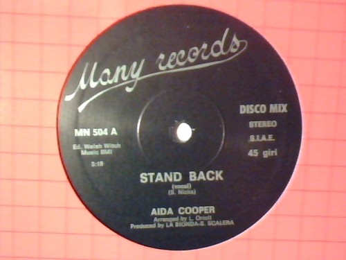 Aida cooper stand back - cooper, 12"
