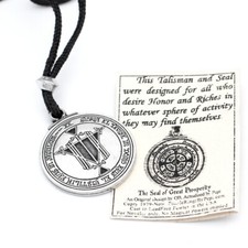 Collana con ciondolo sigillo