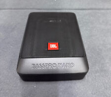 JBL sotto sedile auto sub basso Pro nano subwoofer attivo alloggiamento telecomando #OP