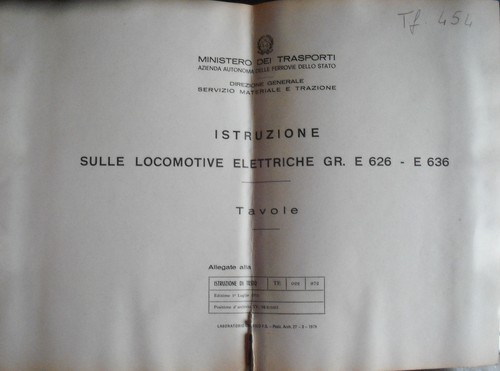 Istruzione sulle locomotive - istruzione,