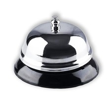 Campanello da Tavolo in Metallo Lucido per Hotel reception ristorante