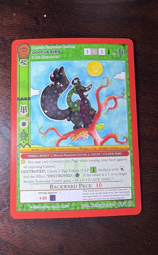 Metazoo ccg goofus bird seance - metazoo,