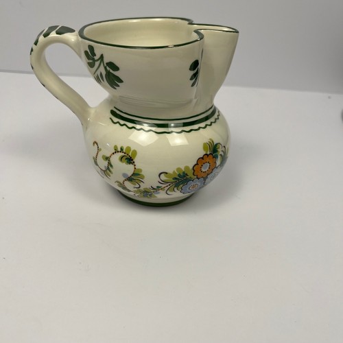 Brocca ceramica floreale