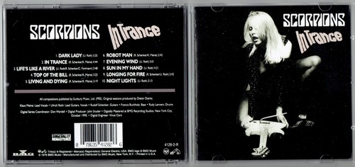 Scorpions trance cd - scorpions, –