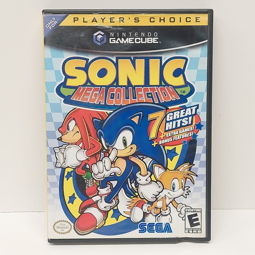 Sonic mega collection gamecube - sonic,