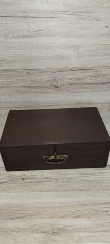Vecchia scatola legno - vecchia,