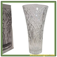 Vaso in cristallo porta fiori