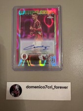 Topps Chrome 2024-25 Francesco Camarda - AC Milan FS Autograph Card /250