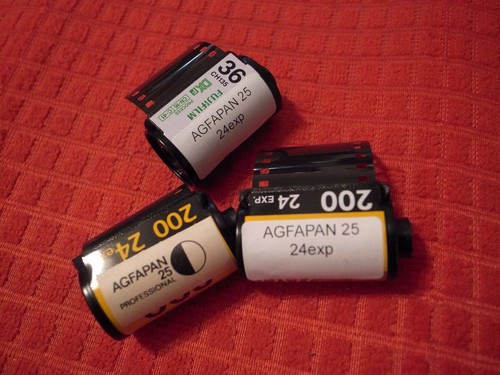 Lotto pellicola 35mm agfa - 35mm,