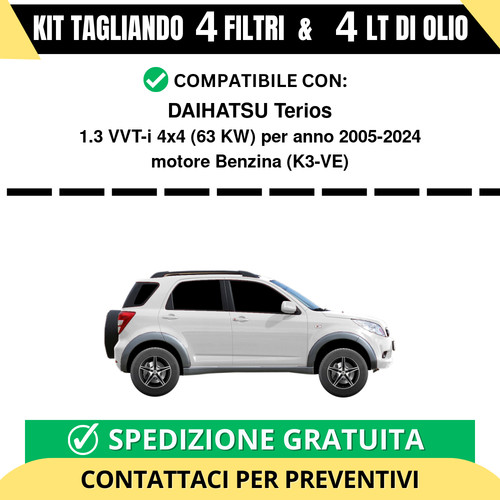 Tagliando per daihatsu terios - tagliando,