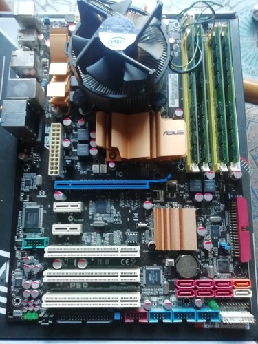 Scheda madre asus p5q cpu - asus, +cpu