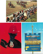 CARTOLINA MILITARE ,3 CARTOLINE ASSOCIAZIONE NAZIONALE CARABINIERI  - ANNI '70
