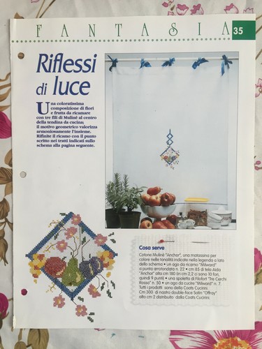 Schema punto croce - , ricamo