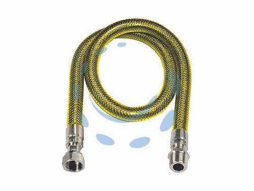 Tubo gas flessibile acciaio - in,