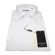 Camicia uomo bianco SLIM nero