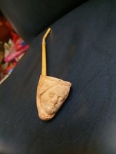 MERAVIGLIOSA PIPA SICILIANA IN TERRACOTTA ARTIGIANALE Vintage Epoca