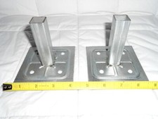 Coppia di 3 piedistalli da