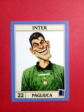 Figurina caricatura calciatori - figurina,