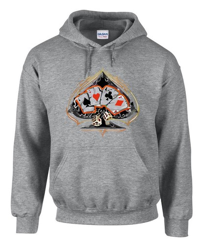 Felpa con cappuccio hot rod - felpa,
