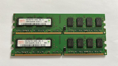 Kit 2x2gb 4gb memoria ram - kit,