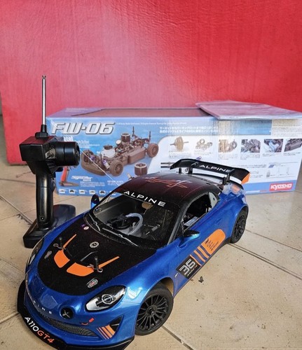 Kyosho alpine a110 gt4 - kyosho,
