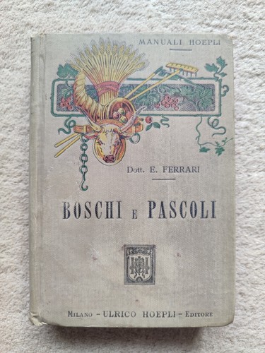 Manuale hoepli boschi - manuale,