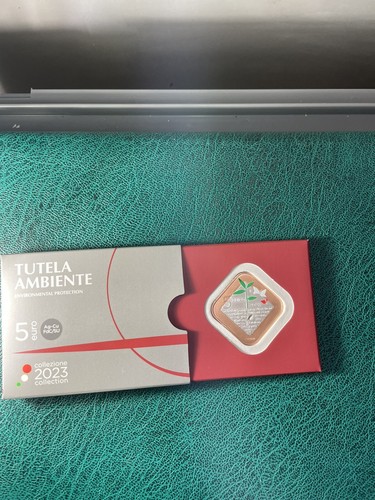 Rara moneta quadrata euro - 5,
