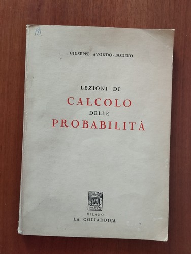 Lezioni calcolo delle - lezioni, di