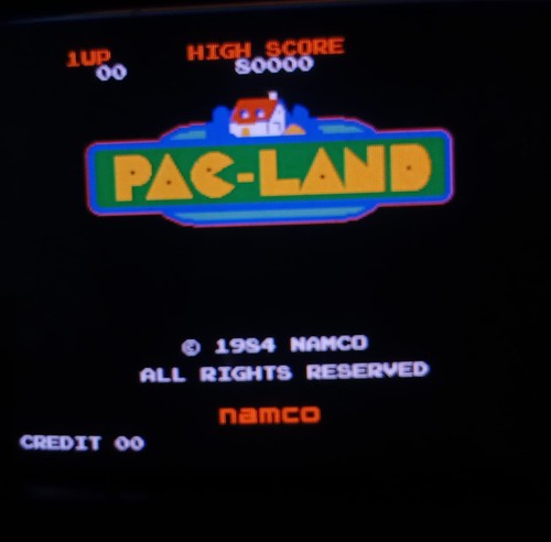 Pac land 1984 namco - ~, pac-land