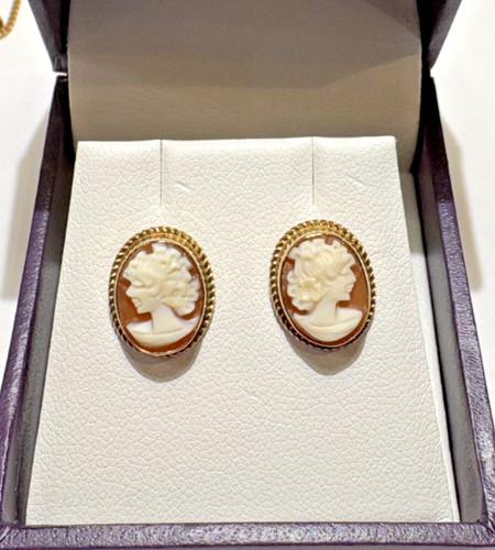 Orecchini perno oro 9k - oro,