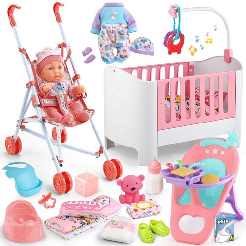 Set gioco accessori culla - set,