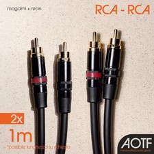 Coppia Cavi RCA 1m Mogami 2524