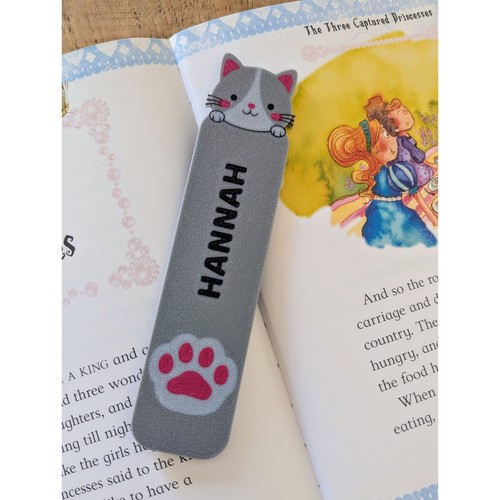 Cat bookmark for kids custom - cat,