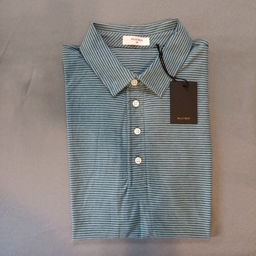 Polo billy reid uomo blu - polo,
